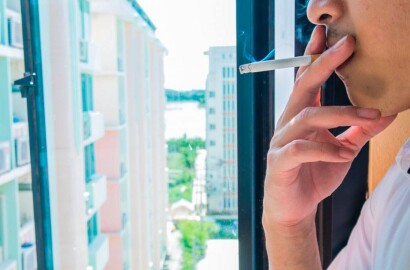 Posso reclamar do cheiro de cigarro vindo do apartamento do vizinho?