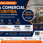 Leilão Judicial em Curitiba: Sala Comercial no Bigorrilho será leiloada em setembro de 2026